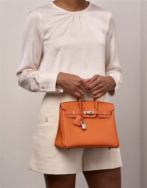 hermes birkin 25 orange poppy|HERMES Togo Birkin 25 Orange Poppy .